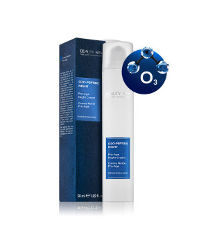 Пептидный озонированный ночной крем ОЗО-ПЕПТИД НАЙТ для всех типов кожи BEAUTY SPA OZO-PEPTIDE NIGHT, 50 мл
